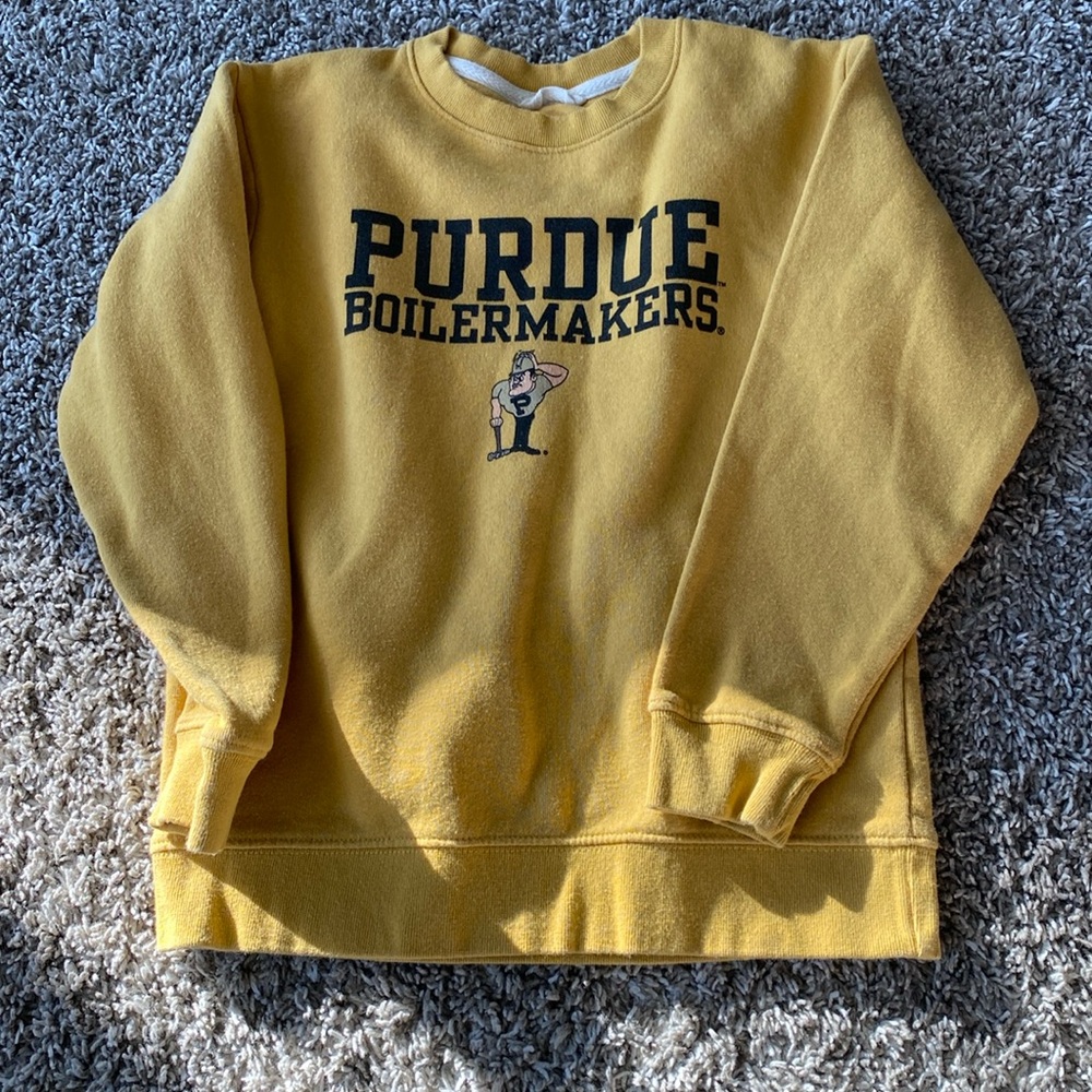 Girls crewneck sweatshirt Purdue